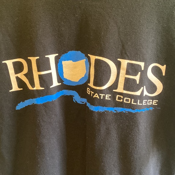 Jerzees Medium Rhodes State College Tee EUC - Picture 2 of 4